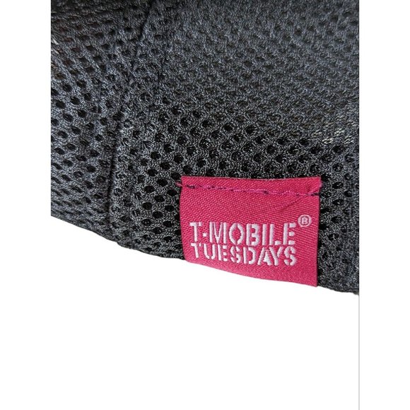 T Mobile Tuesday's Tmobile Employee Hat Cap Baseball Black Pink Hook Loop - Picture 3 of 5